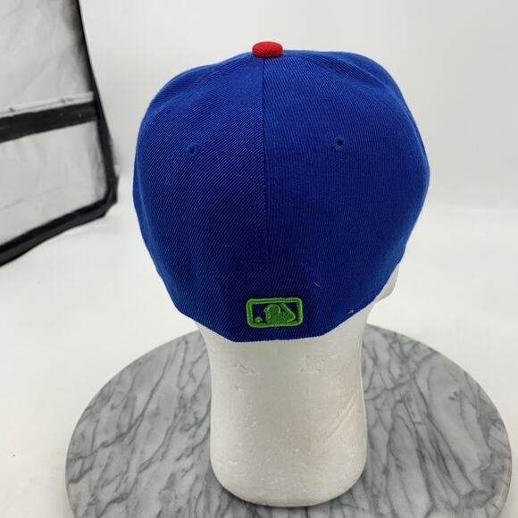 Washington Nationals Hat Mens 7 1/4 Red Blue 59Fifty Fitted Wool Blend New Era - Picture 5 of 14